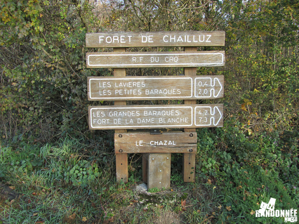 La forêt de Chailluz Circuits Randonnée, cyclotourismevélo et VTT en