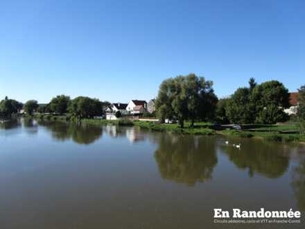 Traversée de la Saône à Rigny