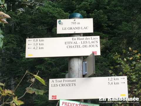 Le Tour du Grand Lac d'Étival