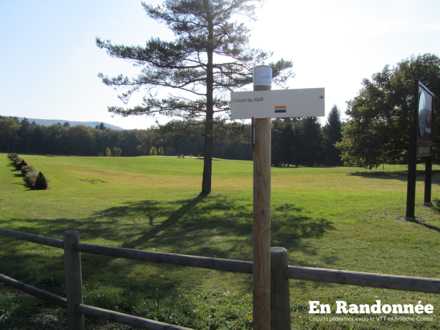 Entrée du Golf de la Chevillotte