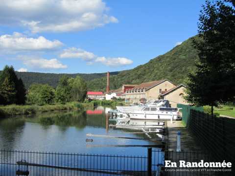 Montbéliard - Besançon par l'EuroVéloroute 6