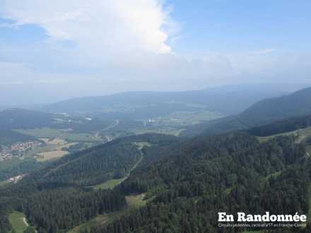 Vue sur la vallée de Jougne