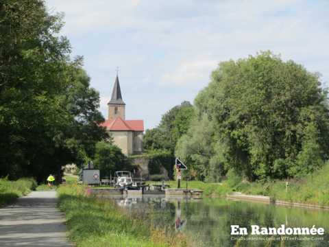 Montbéliard - Besançon par l'EuroVéloroute 6