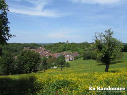 Vue sur Bucey-lès-Gy