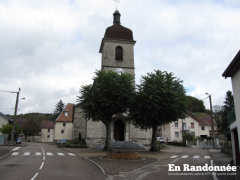 Thise - Roche-lez-Beaupré par le bois de Ban