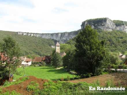 Vue sur Les Planches-près-Arbois
