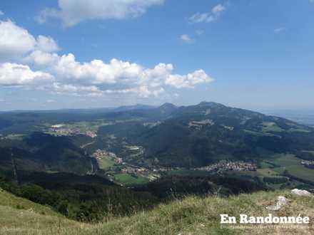 Vue depuis le Mont d'Or (1463 m)