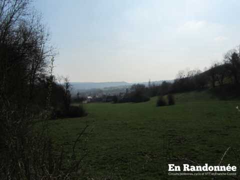 Thise - Roche-lez-Beaupré par le bois de Ban