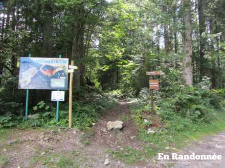 Parking du belvédère de la Cendrée