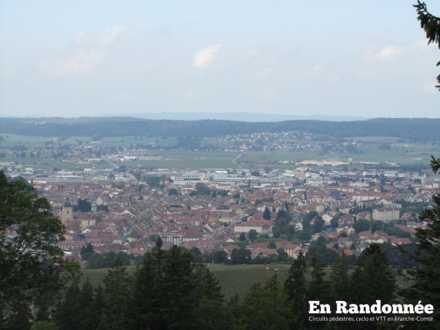 Vue sur Pontarlier