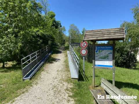Le Chemin Vert entre Devecey et Moncey