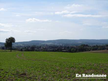 Vue sur Marnay et la vallée de l'Ognon