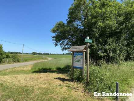 Croisement de la route de Cromary