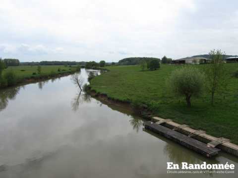 Les paysages des rives de Saône